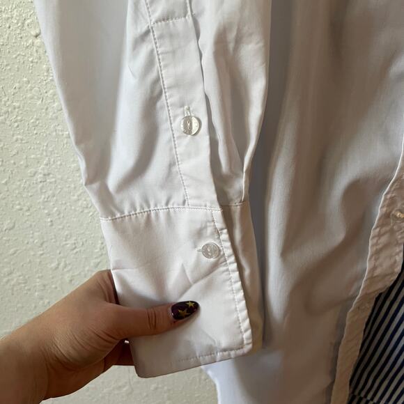 Katie Kime Brooklyn M/L Striped Button Down Shirt - Picture 4 of 6